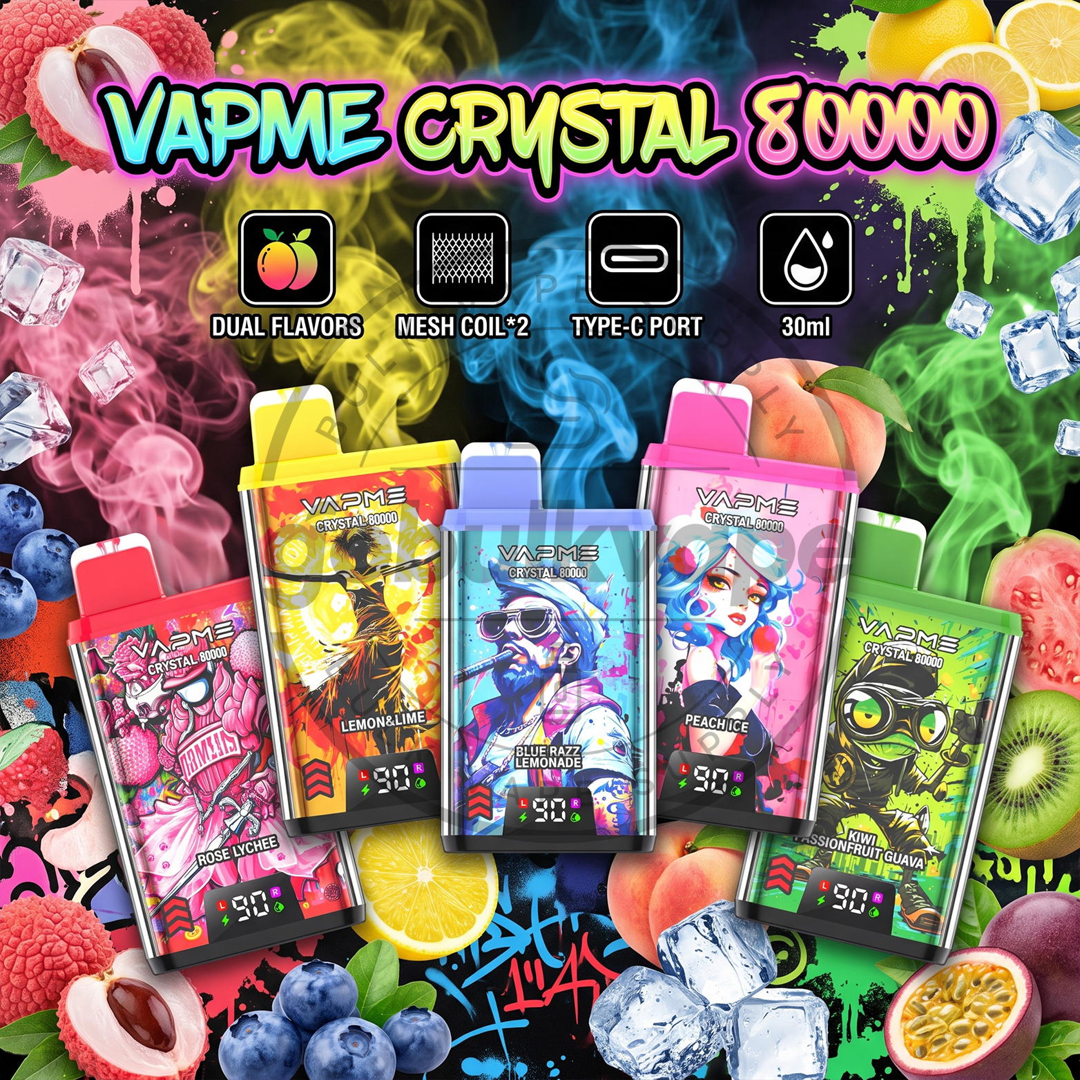 VAPME CRYSTAL 80K
