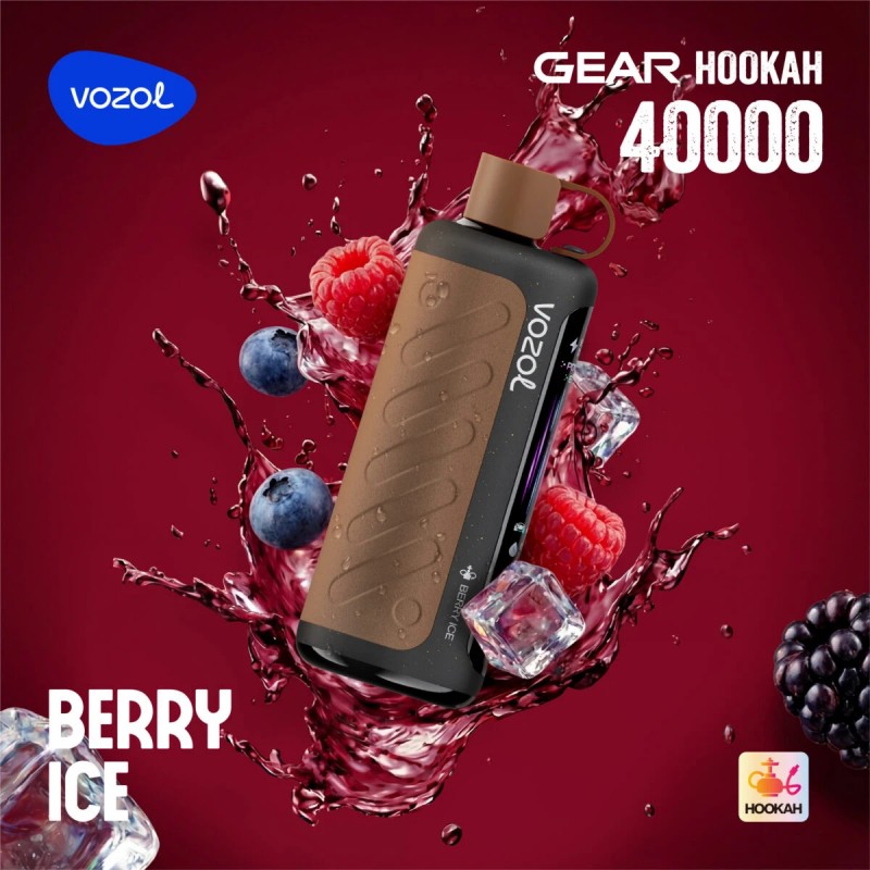 Vozol Gear Hookah 40K-Berry Ice Vozol Gear Hookah 40K-Berry Ice