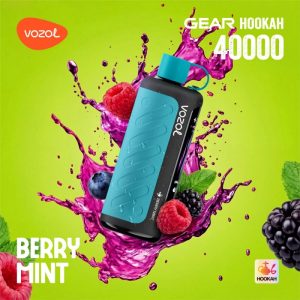 Vozol Gear Hookah 40K-Berry Mint Vozol Gear Hookah 40K-Berry Mint