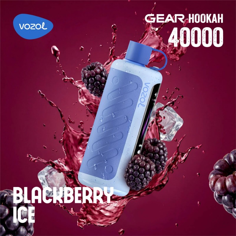 Vozol Gear Hookah 40K-Blackberry Ice Vozol Gear Hookah 40K-Blackberry Ice