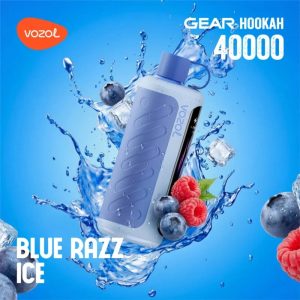 Vozol Gear Hookah 40K-Blue Razz Ice Vozol Gear Hookah 40K-Blue Razz Ice