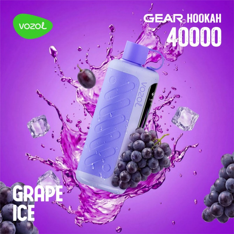 Vozol Gear Hookah 40K-Grape Ice Vozol Gear Hookah 40K-Grape Ice