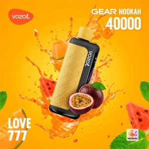 Vozol Gear Hookah 40K-Love 777 Vozol Gear Hookah 40K-Love 777