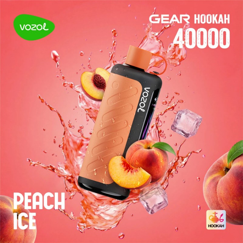 Vozol Gear Hookah 40K-Peach Ice Vozol Gear Hookah 40K-Peach Ice