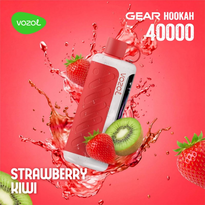 Vozol Gear Hookah 40K-Strawberry Kiwi Vozol Gear Hookah 40K-Strawberry Kiwi