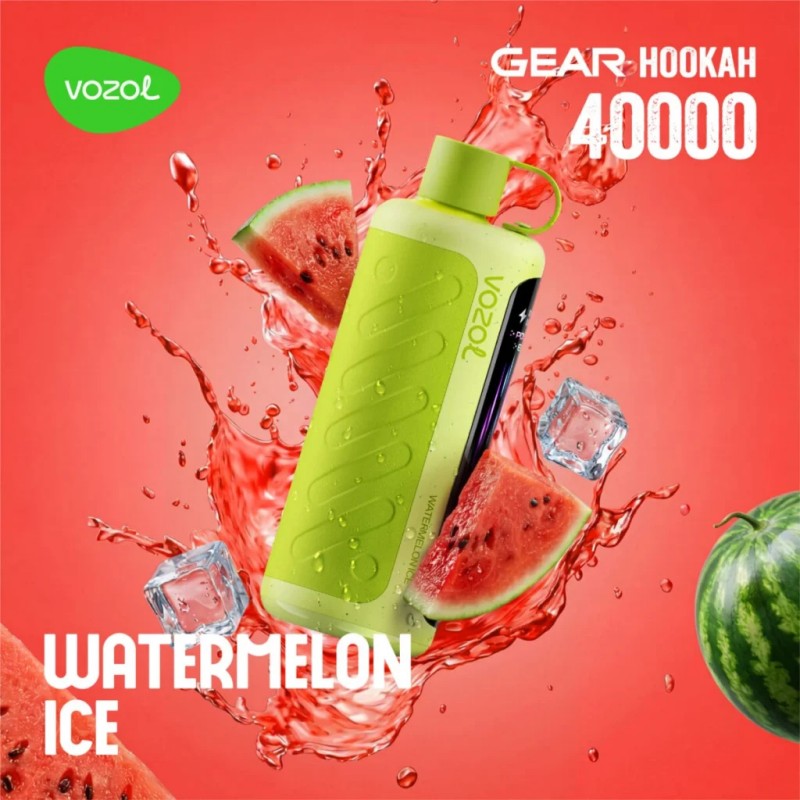 Vozol Gear Hookah 40K-Watermelon Ice Vozol Gear Hookah 40K-Watermelon Ice