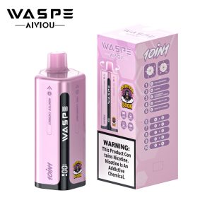 WASPE 10 in 1 Quinton 500K puffs-Pink Lemon Mint & Love 666 & Strawberry Raspberry Cherry & Watermelon Lime & Monster Cherries WASPE 10 in 1 Quinton 500K puffs-Pink Lemon Mint & Love 666 & Strawberry Raspberry Cherry & Watermelon Lime & Monster Cherries