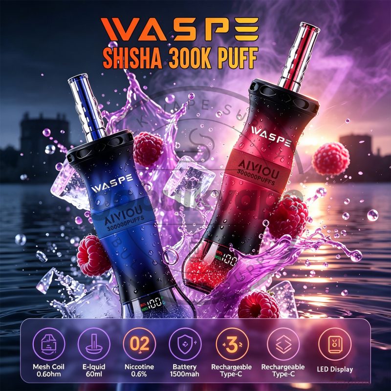 WASPE Shisha Hookah 300K