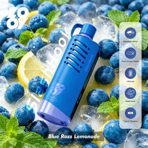 ZOOY Slash Hook 80k puffs-Blue Razz Lemonade