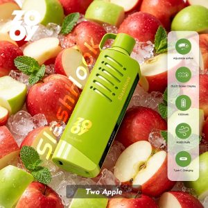 ZOOY Slash Hook 80k puffs-Two apple