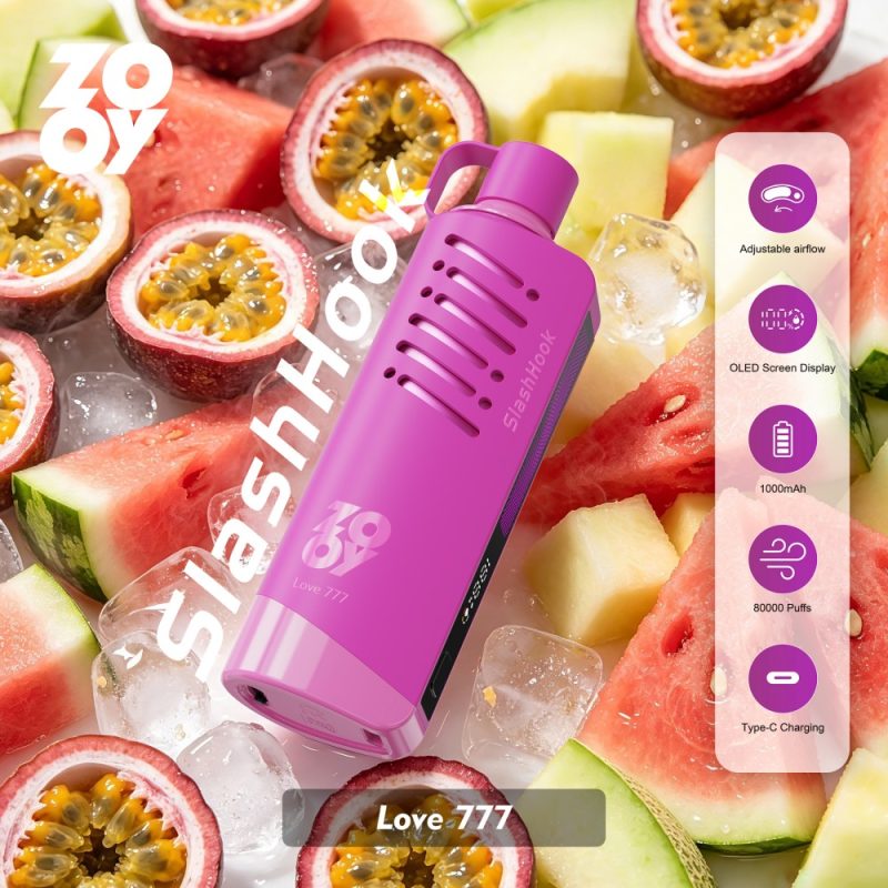 ZOOY Slash Hook 80k puffs-love 777