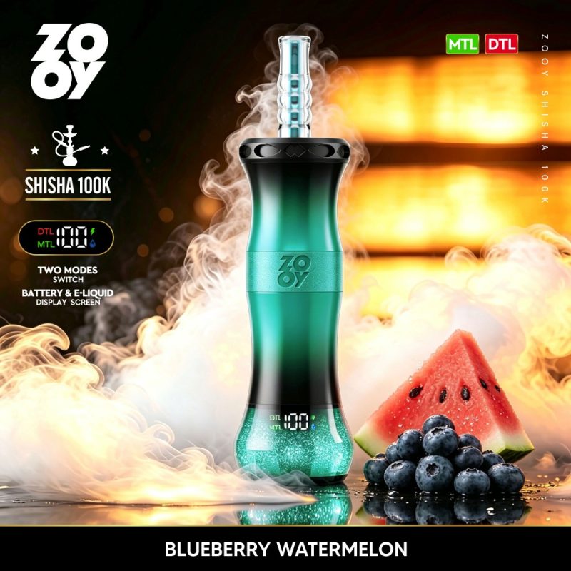 ZOOY Shisha Hookah 100K-Blueberry Watermelon