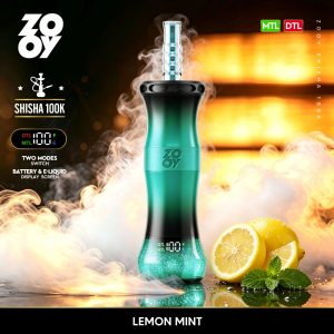 ZOOY Shisha Hookah 100K-Lemon mint
